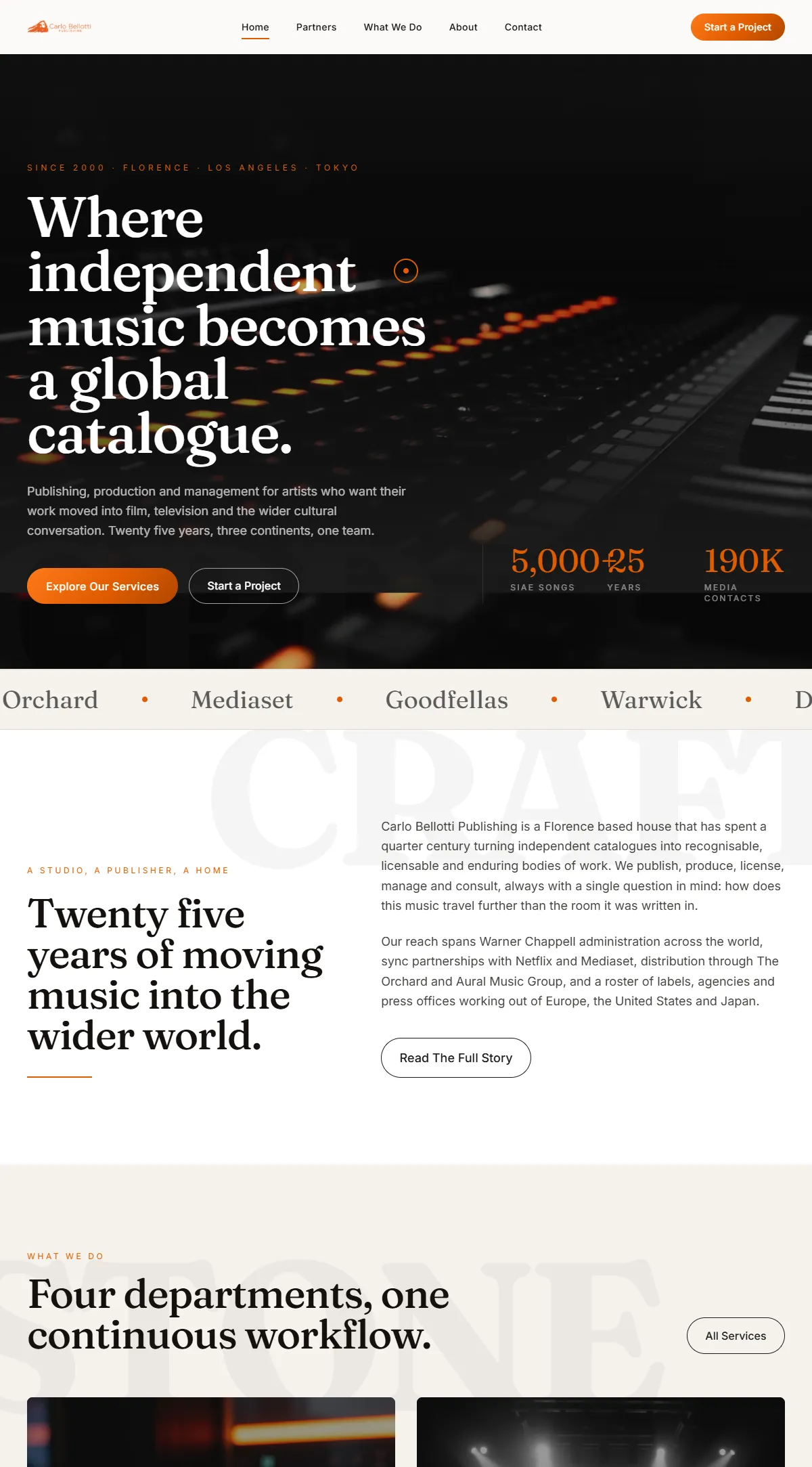 Carlo Bellotti Publishing website